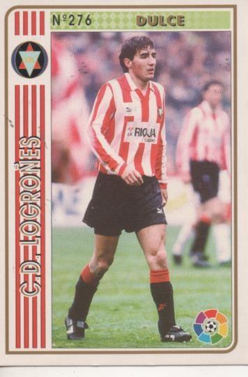 Cromo E003556: Trading Card. Las Fichas de la Liga 94-95. nº 276 Dulce, C.D. Logroñes