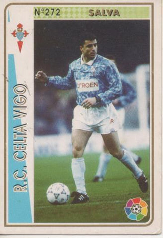 Cromo E003554: Trading Card. Las Fichas de la Liga 94-95. nº 272 Salva, R.C. Celta de Vigo