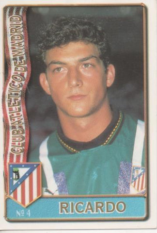 Cromo E003573: Trading Card. Las Fichas de la Liga 96-97. nº 4 Ticardo, Club Atl de Madid