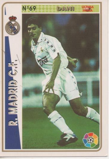 Cromo E003504: Trading Card. Las Fichas de la Liga 94-95. nº 69 Dani, R.Madrid C.F.