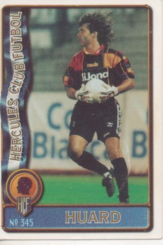 Cromo E003692: Trading Card. Las Fichas de la Liga 96-97. nº 345 Huard, Hercules C.F.