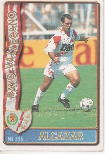 Cromo E003691: Trading Card. Las Ficahs de la Liga 96-97. nº 336 Alcazar, Rayo Vallecano