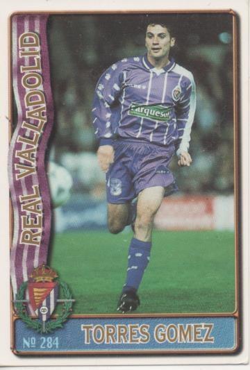 Cromo E003641: Trading Card. Las Fichas de la Liga 96-97. nº 284 Torres Gomez, R.Valladolid