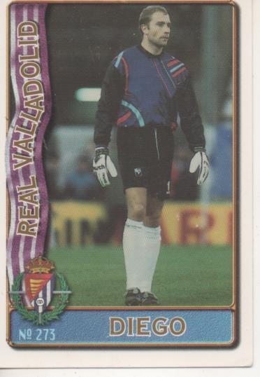 Cromo E003626: Trading Card. Las Fichas de la Liga 96-97. nº 273 Diego, R. Valladolid