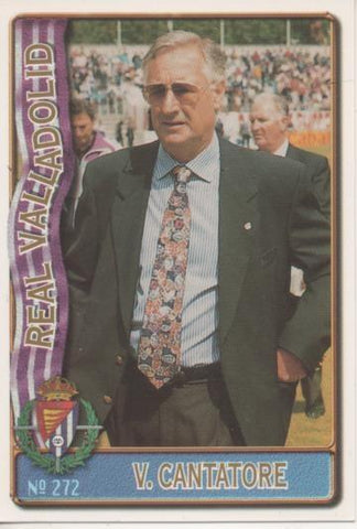 Cromo E003625: Trading Card. Las Fichas de la Liga 96-97. nº 272 V. Cantatore, R. Valladolid