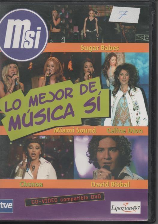 DVD E00405: DVD Lo Mejor de la Música Sí