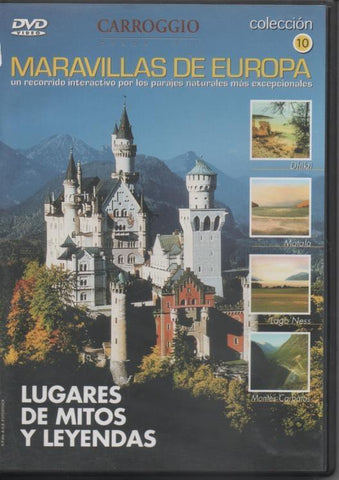 DVD E00360: DVD Maravillas de Europa 10.Lugares de Mitos y leyendas