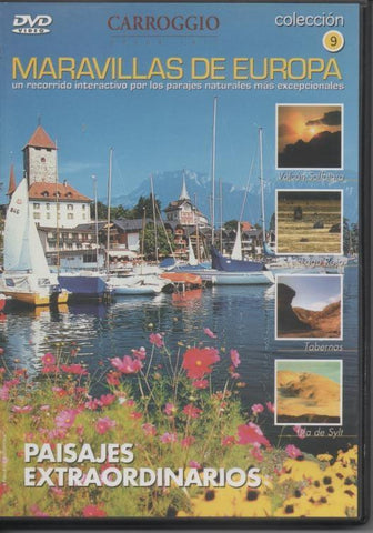 DVD E00359: DVD Maravillas de Europa 9.Paisajes Extraordinarios