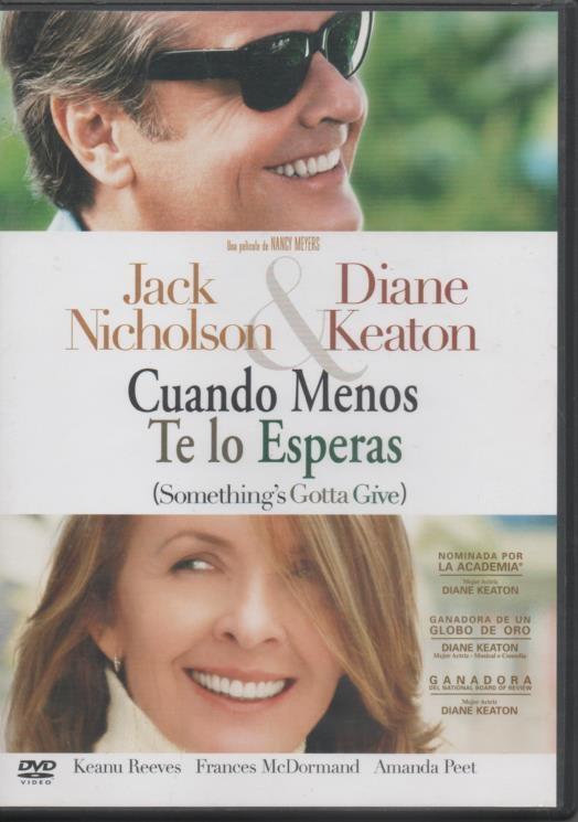 DVD E00400: DVD Cuando Menos Te lo Esperas