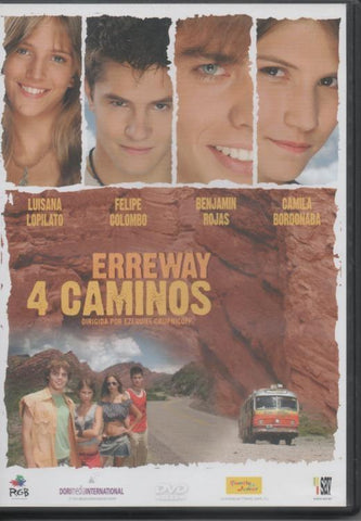 DVD E00396: DVD Erreway 4 Caminos