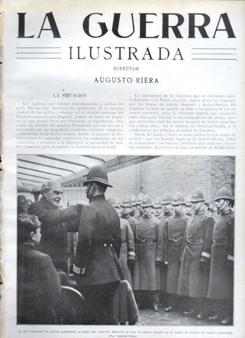 LAMINA V22412: Alto comisario de policia condecorando al constable Edwards