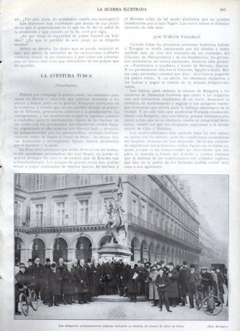 LAMINA V22369: Delegados parlamentarios ingleses en Paris