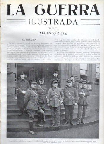 LAMINA V22368: Comision de oficiales belgas en Inglaterra