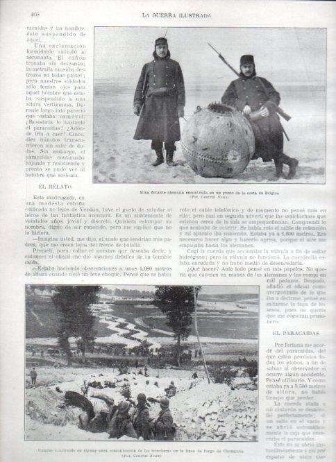 LAMINA V22382: Mina flotante alemana