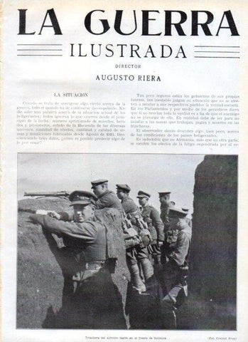 LAMINA V22439: Trinchera del ejercito ingles en el frente de Salonica