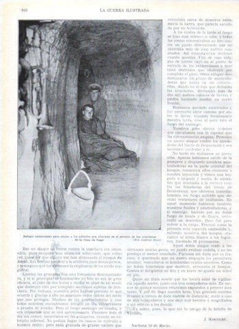 LAMINA V22383: Refugio subterraneo de las trincheras