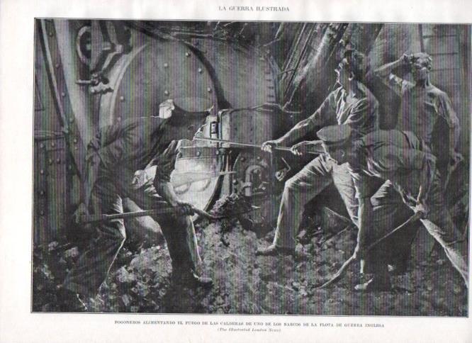 LAMINA V22398: Fogoneros de la flota de guerra inglesa