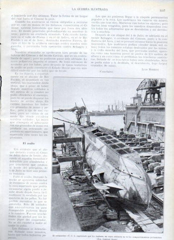 LAMINA V22492: Cubierta del submarino aleman U. C. 5 