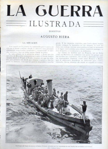 LAMINA V22487: Naufragos del buque Triumph 