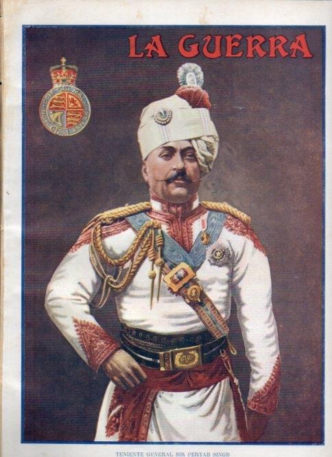 LAMINA V22501: Teniente general sir Pertab Singh