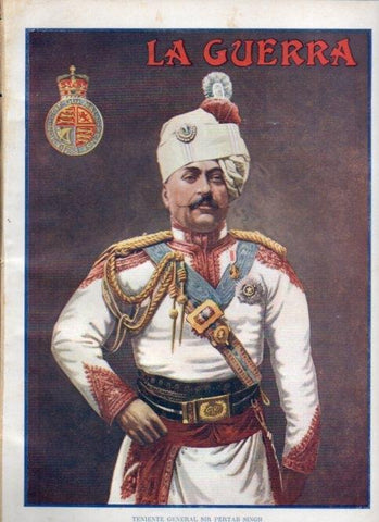 LAMINA V22501: Teniente general sir Pertab Singh