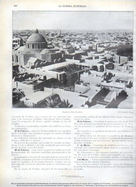 LAMINA V22366: Bagdad a vista de pajaro
