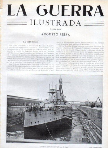 LAMINA V22456: Acorazado Dreadnought en el dique