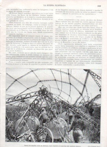 LAMINA V22449: Restos de un zeppelin caido en Salonica