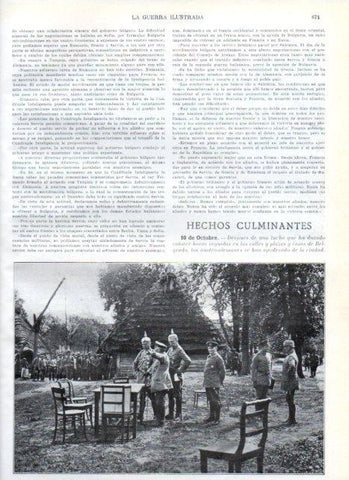 LAMINA V22266: Emperador de Alemania y general von Emmich en campamento del frente ruso