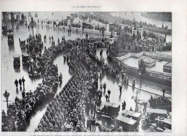LAMINA V22263: Paseo militar en Londres