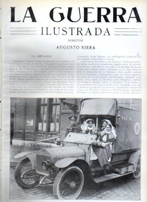 LAMINA V22268: Enfermeras britanicas en Boulogne