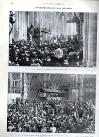 LAMINA V22224: Oficios religiosos en la catedral de Meaux