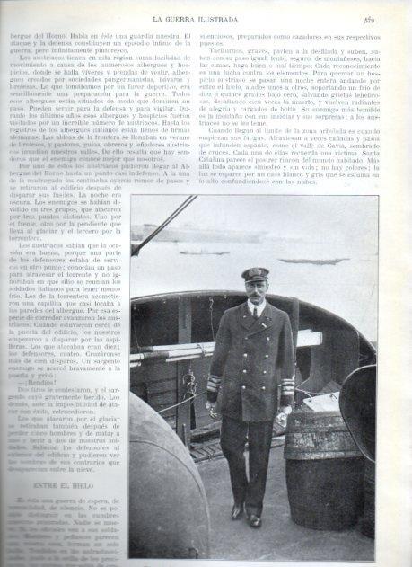 LAMINA V22215: Rey de Dinamarca a bordo de un torpedero danes
