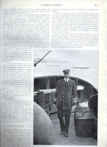 LAMINA V22215: Rey de Dinamarca a bordo de un torpedero danes