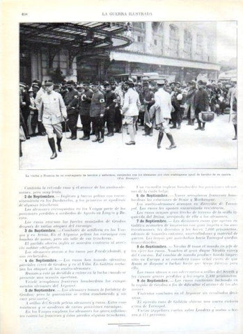 LAMINA V22230: Regreso de heridos y enfermos a Francia