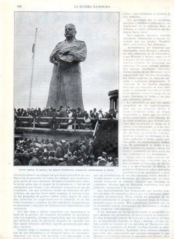 LAMINA V22241: Estatua del general Hindenburg en Berlin