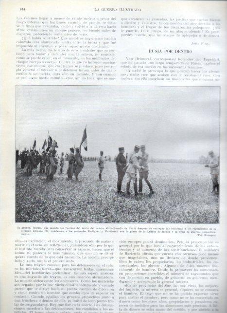 LAMINA V22234: General Michel condecorando a generales Radiguet y Martineau