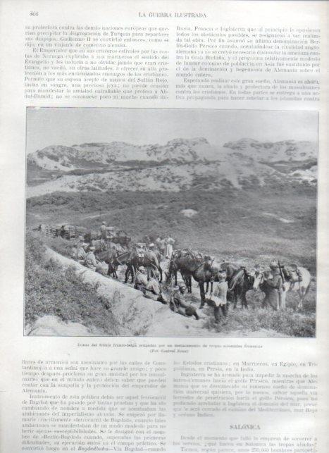 LAMINA V22328: Dunas del frente franco-belga