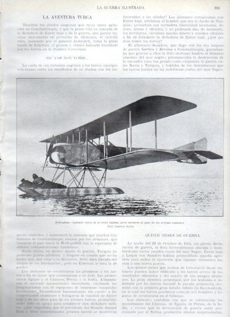 LAMINA V22356: Hidroplano vigilando cerca de la costa inglesa