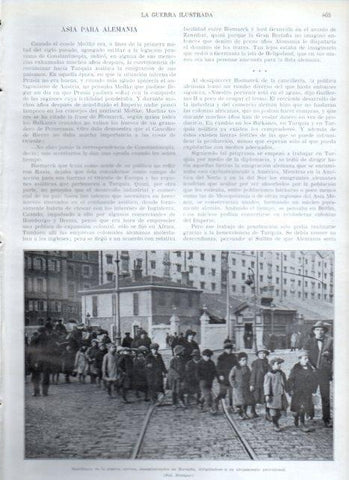 LAMINA V22327: Huerfanos de la guerra servios desembarcados en Marsella