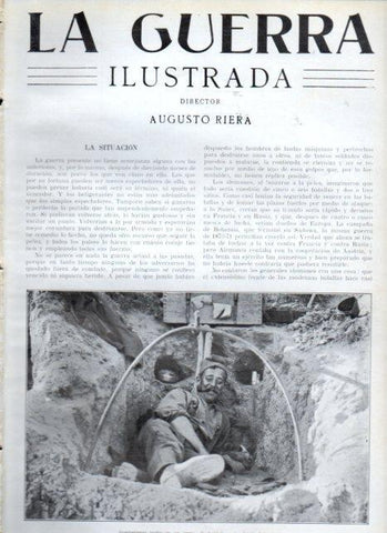 LAMINA V22303: Combatiente ingles en su cueva de Seddul, Galipoli