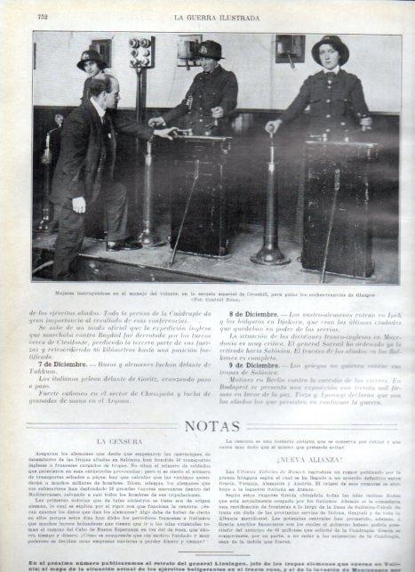 LAMINA V22301: Mujeres instruyendose para guiar los coches-tranvias de Glasgow
