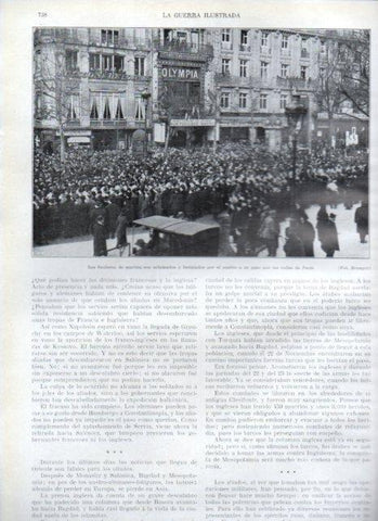 LAMINA V22296: Fusileros de marina por las calles de Paris