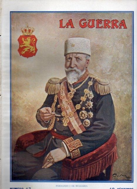 LAMINA V22295: Fernando I de Bulgaria