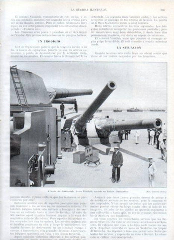 LAMINA V22293: Dreadnought Queen Elisabeth en Mudros, Dardanelos