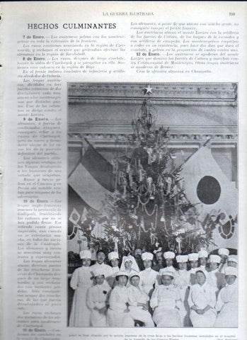 LAMINA V22324: Arbol de Noel de la mision japonesa de la Cruz Roja en Paris