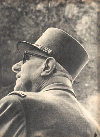 LAMINA V22038: Presidente De Gaulle