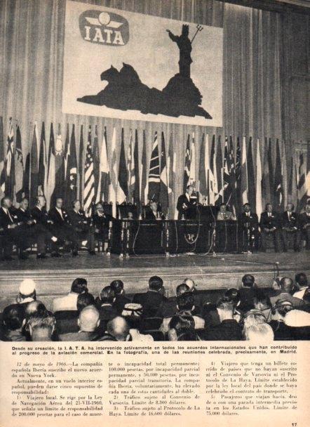 LAMINA V22031: Reunion de I.A.T.A en Madrid