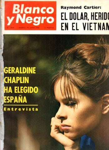 LAMINA V22026: Portada revista Blanco y Negro num 2824 de 18 de junio 1966