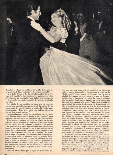LAMINA V22013: Grace de Monaco y Jacquez Chazot bailando